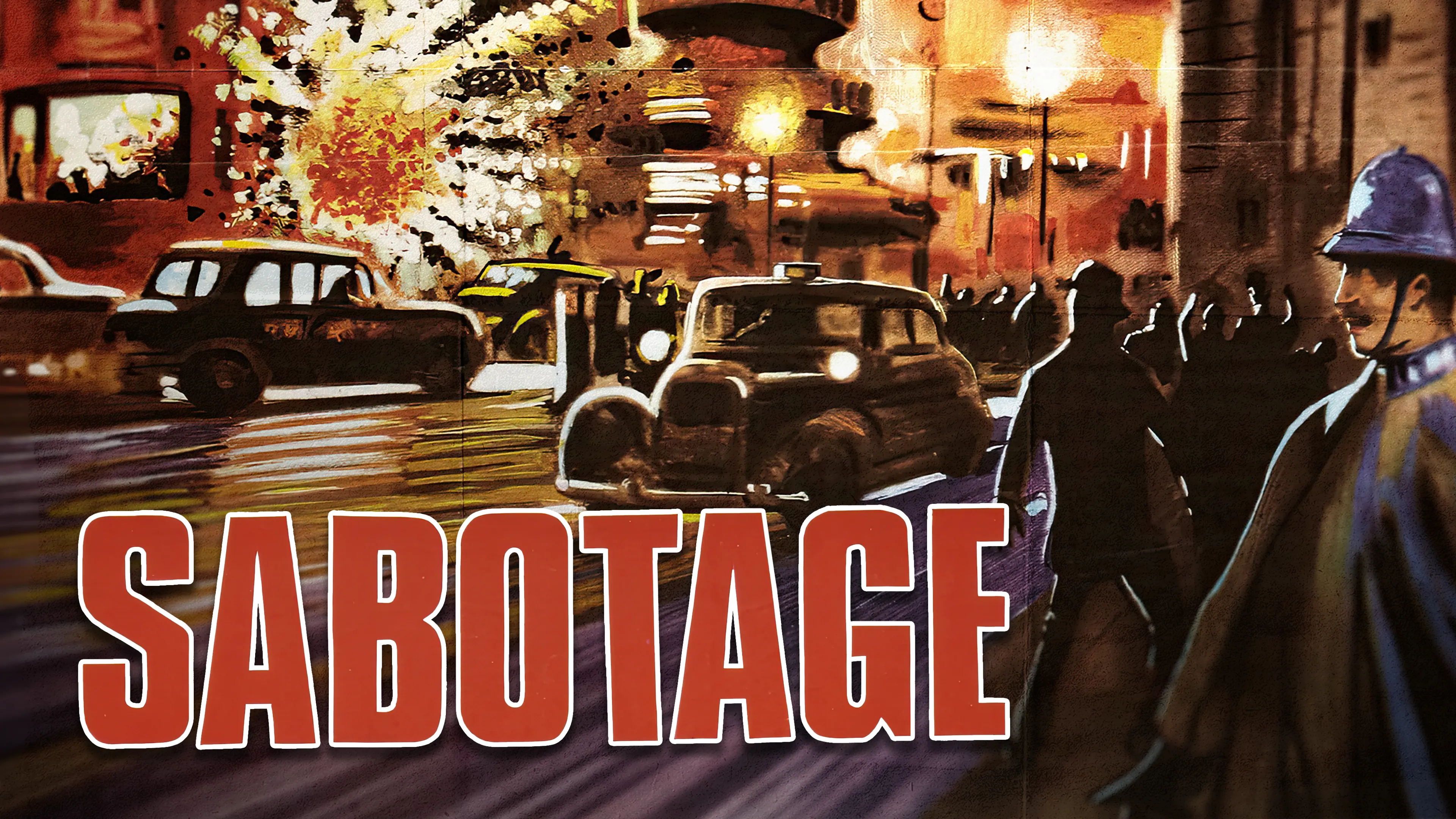 Sabotage poster